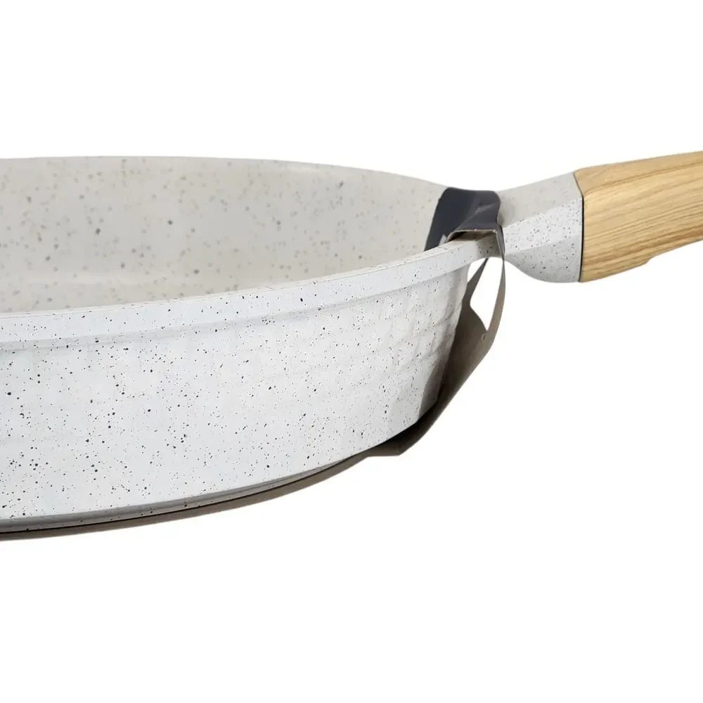 D&W Deane and White Cookware 9.5in Ceramic Interior‎ Nonstick Skillet Frying Pan